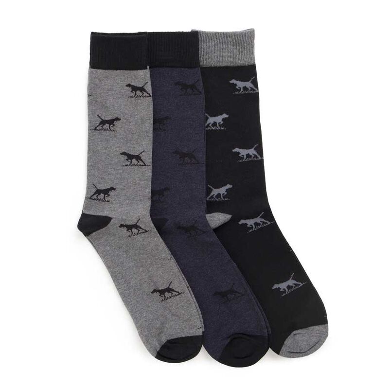 Rodd & Gunn Dogs-A-Plenty Three Pack Socks image number 3
